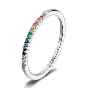 "Multicolor Rainbow" Ring