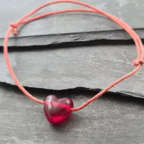 Red Heart Eco Bracelet