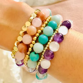 Relieve Stress Anxiety Crystal Bracelet