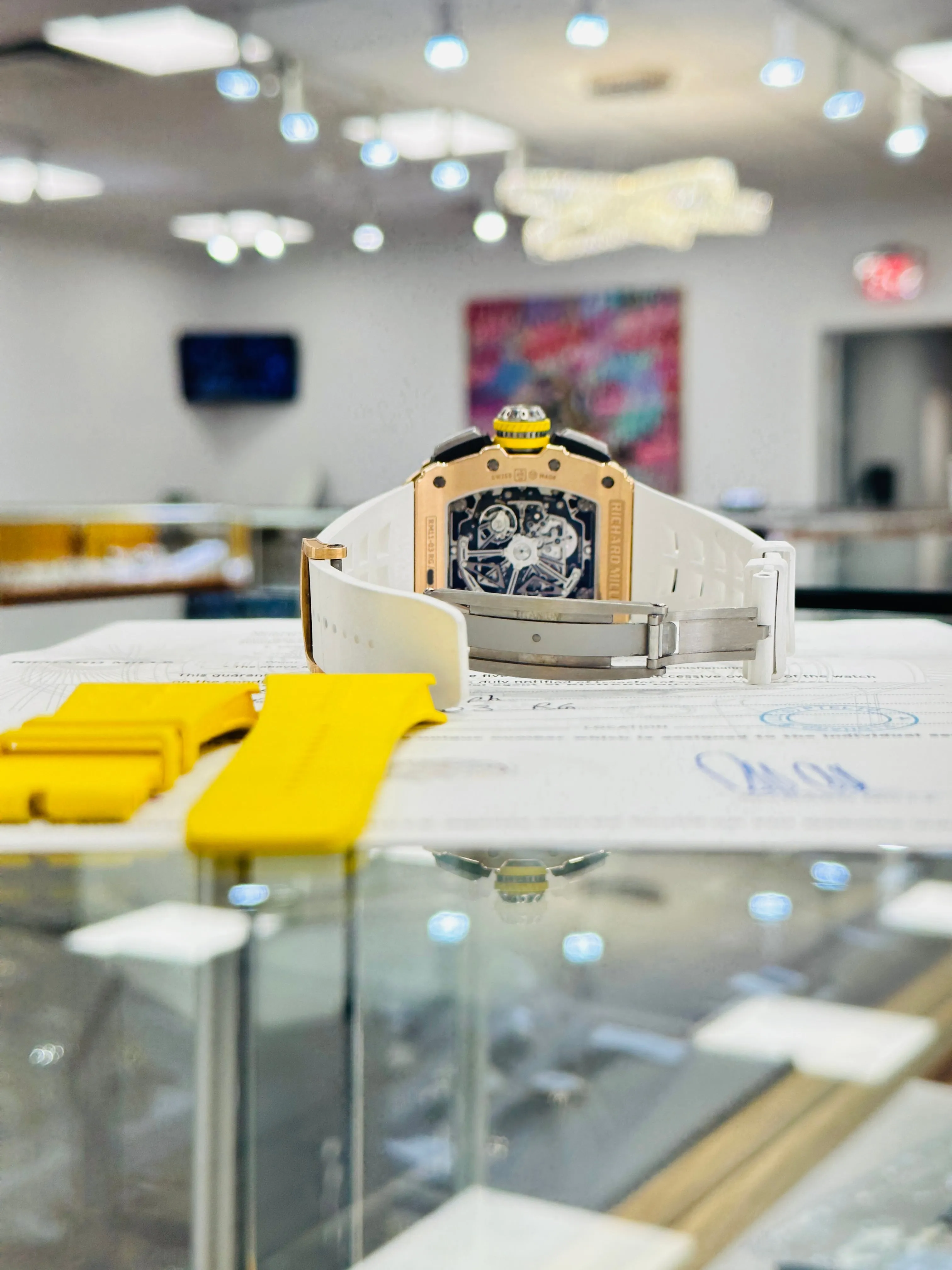 Richard Mille  RM 11-03 Flyback Chronograph 18-karat rose gold & Titanium B/P