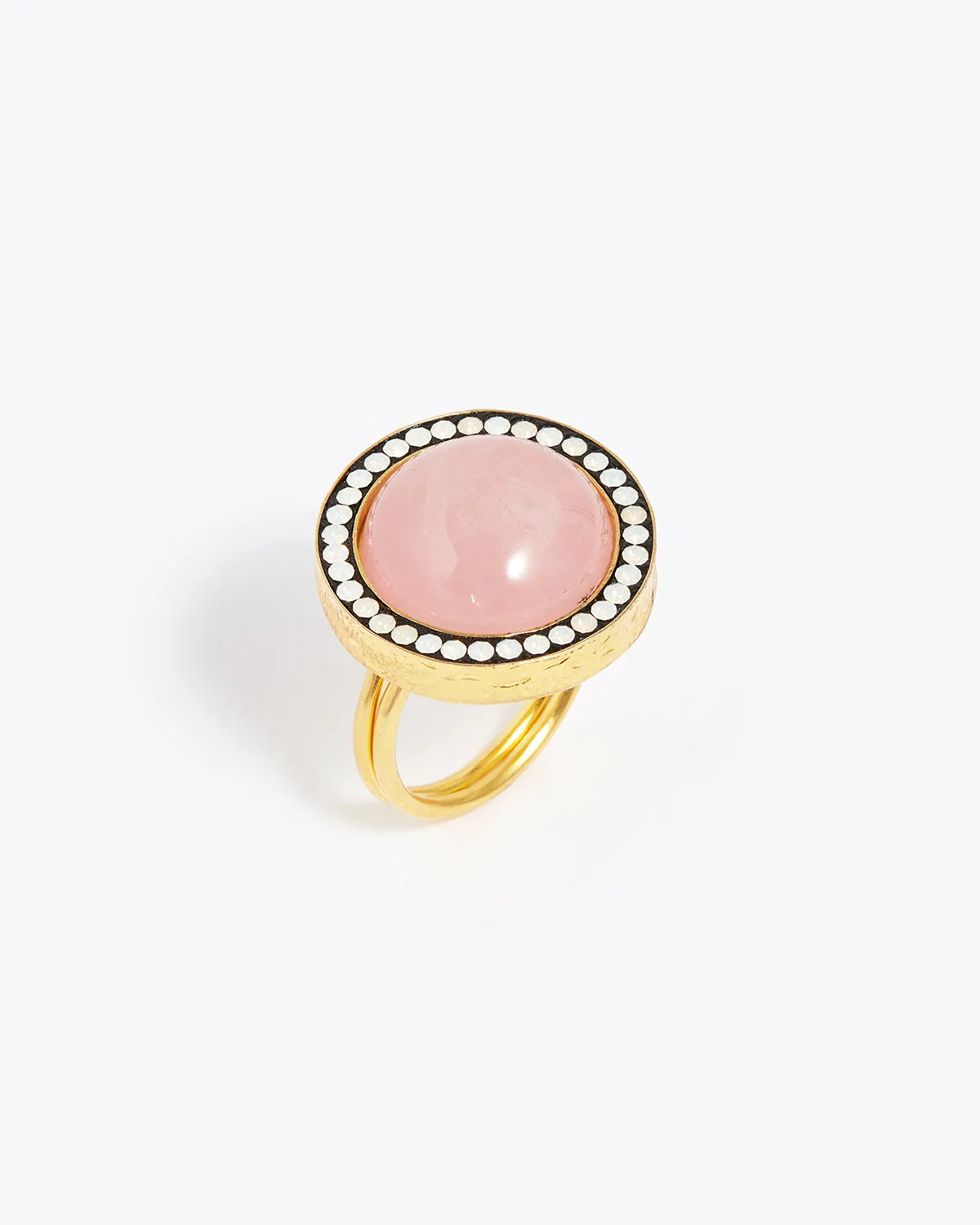 Rose Quartz Ring