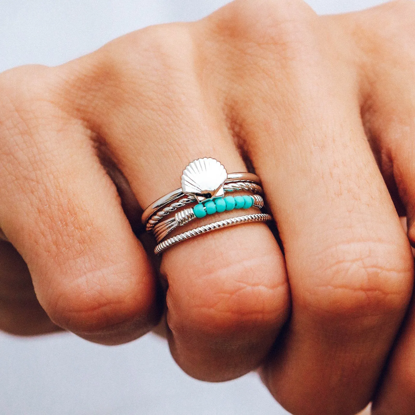 Shell Ring Stack