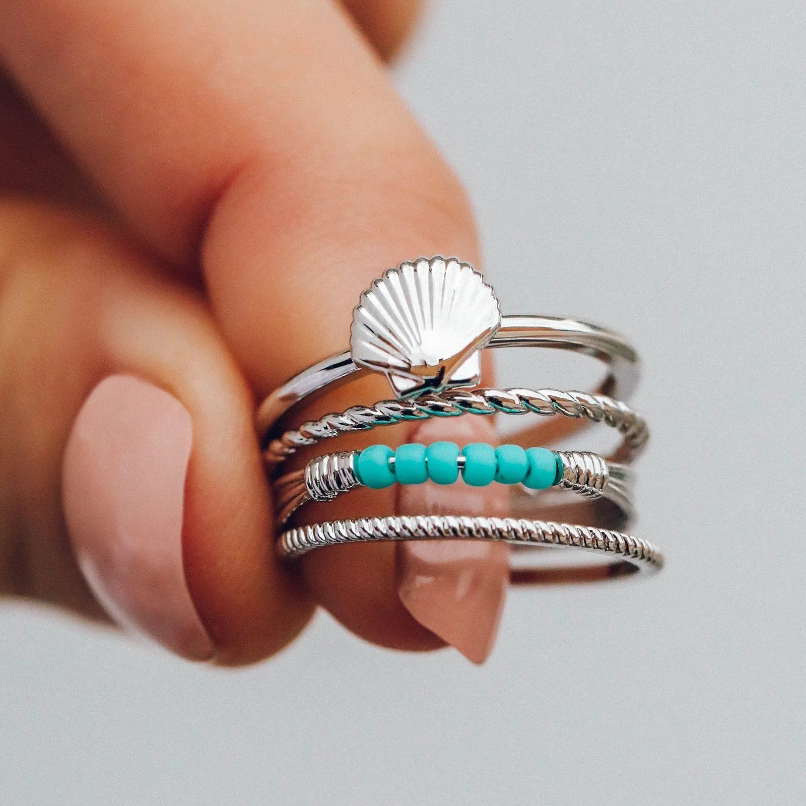 Shell Ring Stack