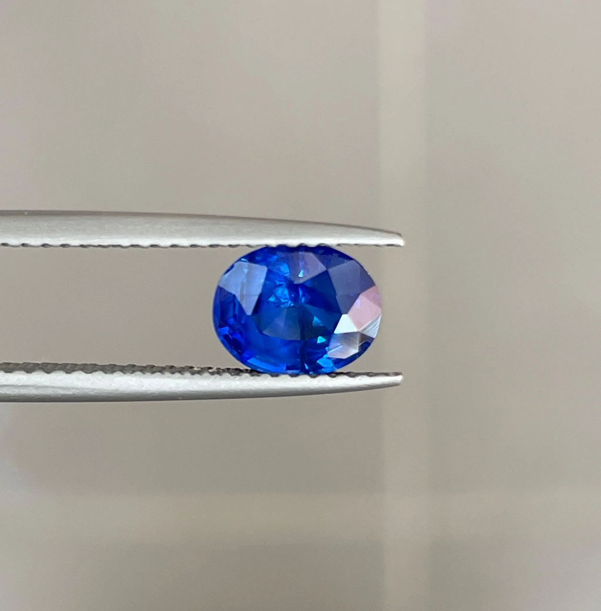 Sri Lanka Blue Sapphire, 1.67 ct, Genuine Blue Sapphire Loose Stone, Low Cost Gem for Wedding Rings, Faceted Sapphire, September Birthstone