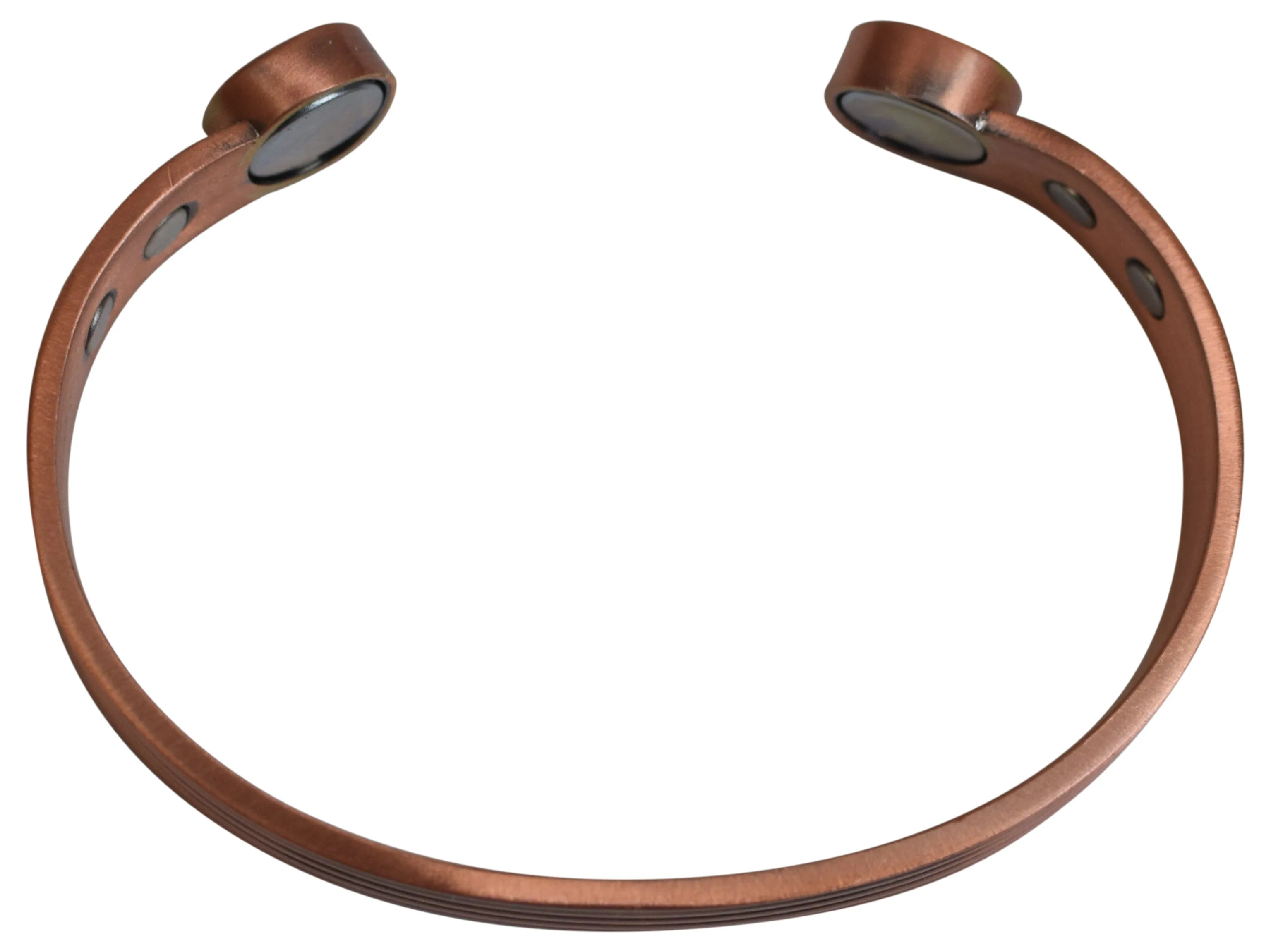 Striped 100% Copper Bracelet. Made with Solid and High Gauge Pure Copper& Magnets Helps Reducing Joint Pain and Stiffness,