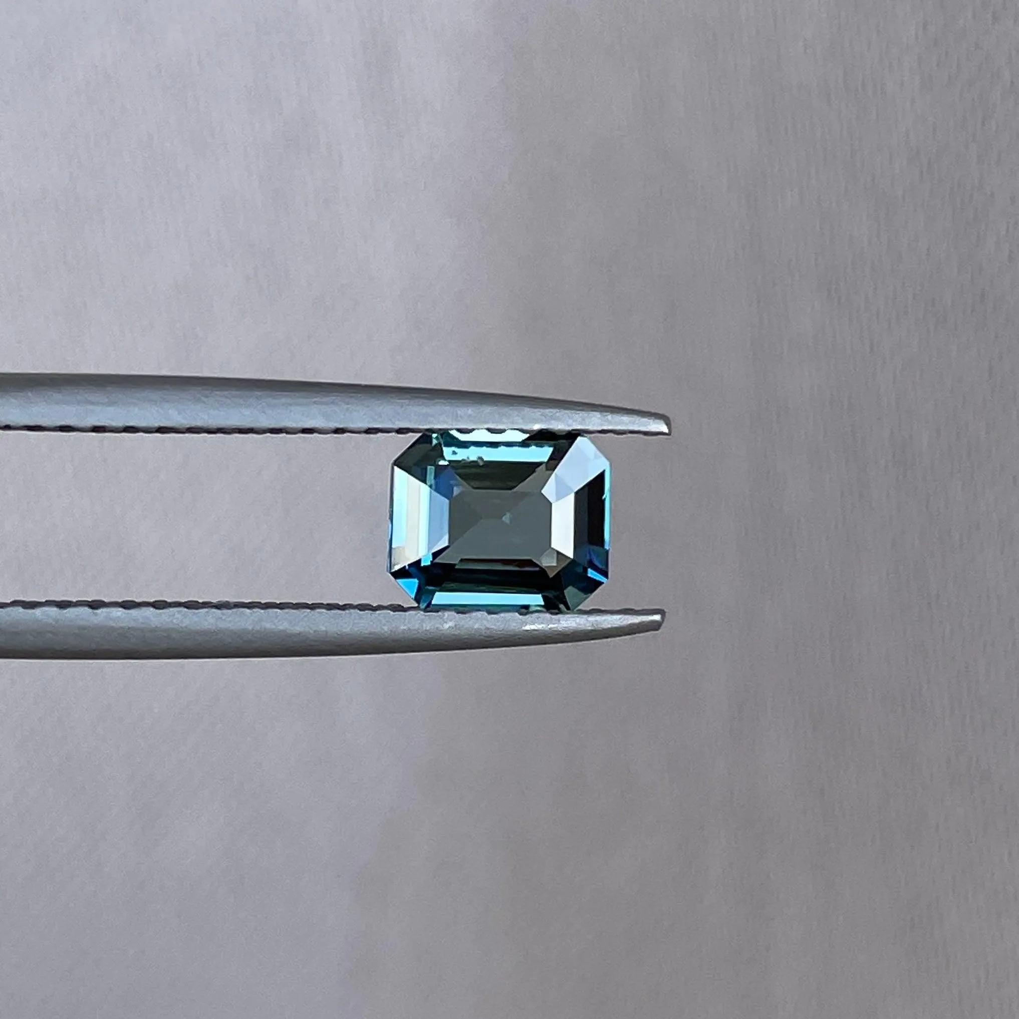 Teal Sapphire 0.86 Ct, Natural Teal Sapphire Ring