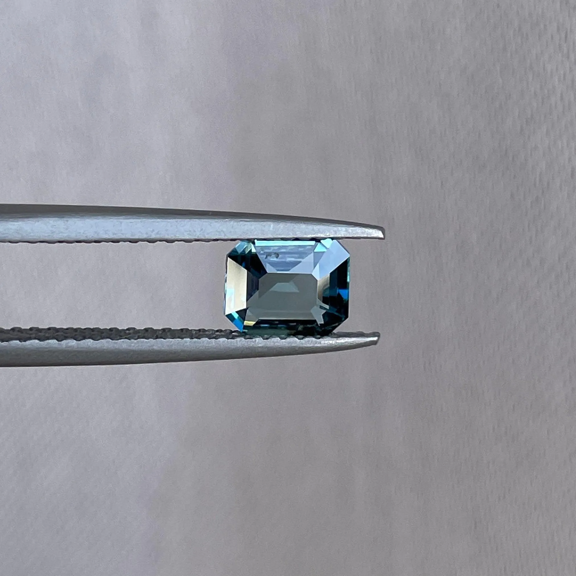 Teal Sapphire 0.86 Ct, Natural Teal Sapphire Ring