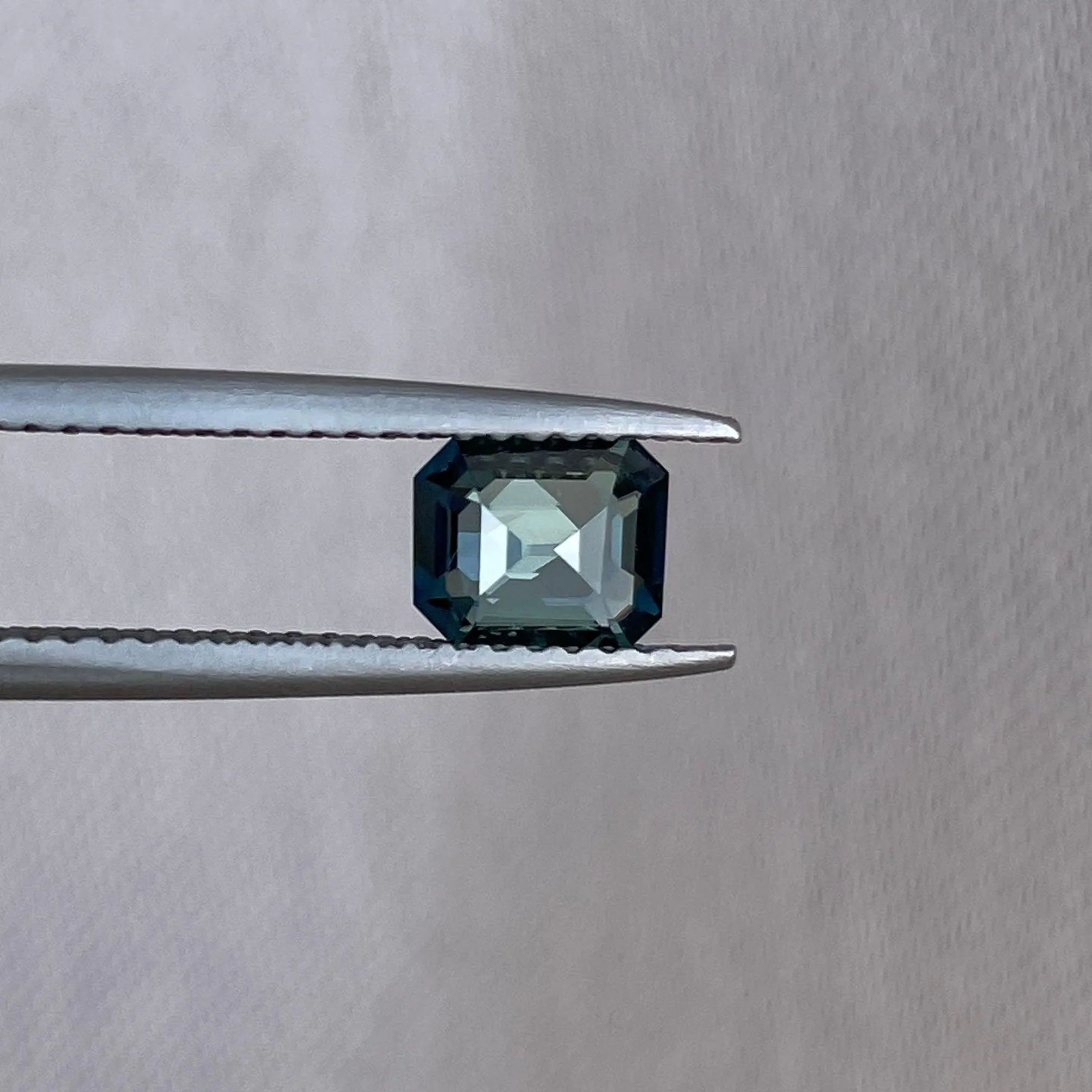 Teal Sapphire 0.86 Ct, Natural Teal Sapphire Ring