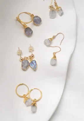 TS June Moonstone Earrings