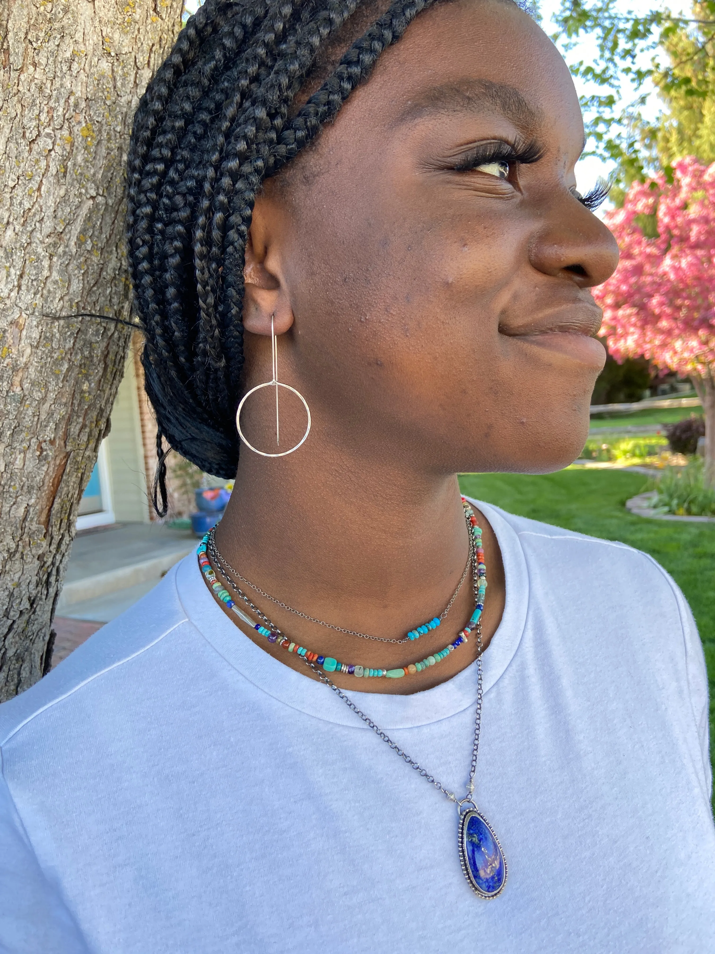 Turquoise Rainbow Necklace